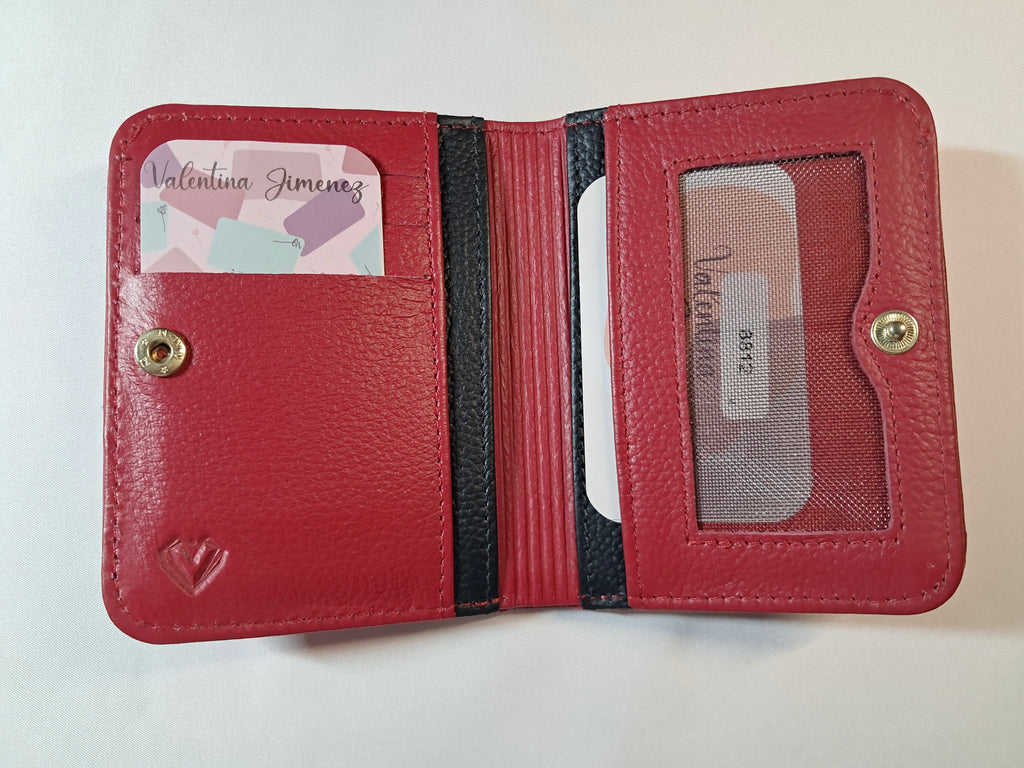 Portefeuille en cuir Femme #8812