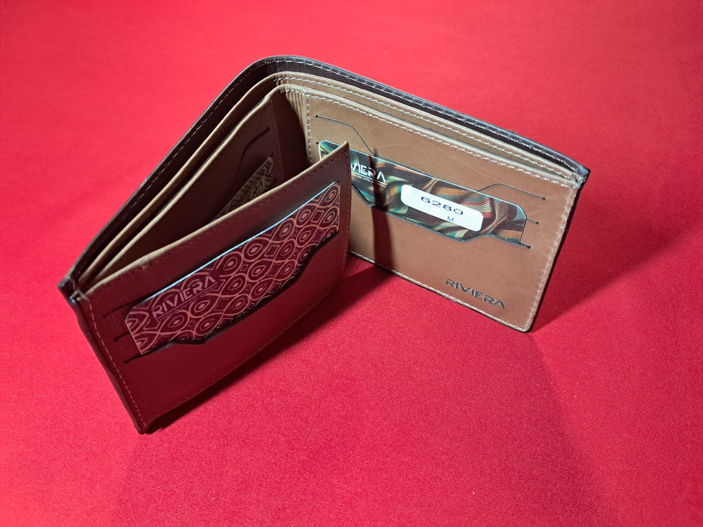 Portefeuille en cuir Homme #6280