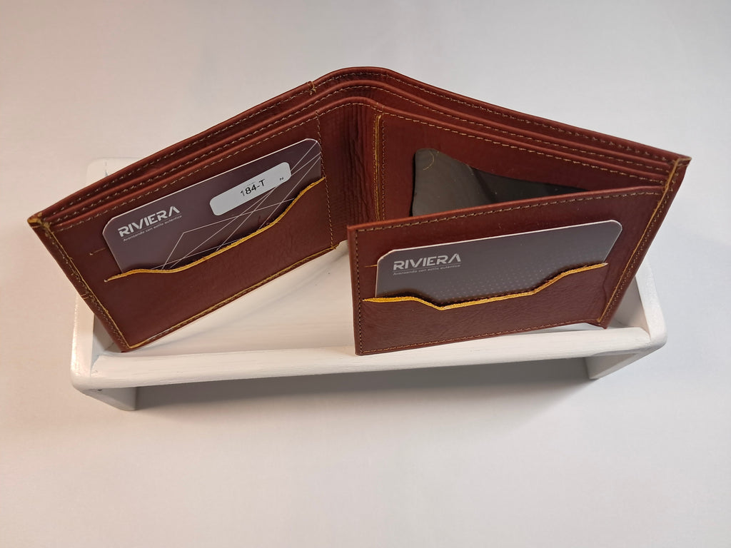 Portefeuille en cuir Homme #184-T