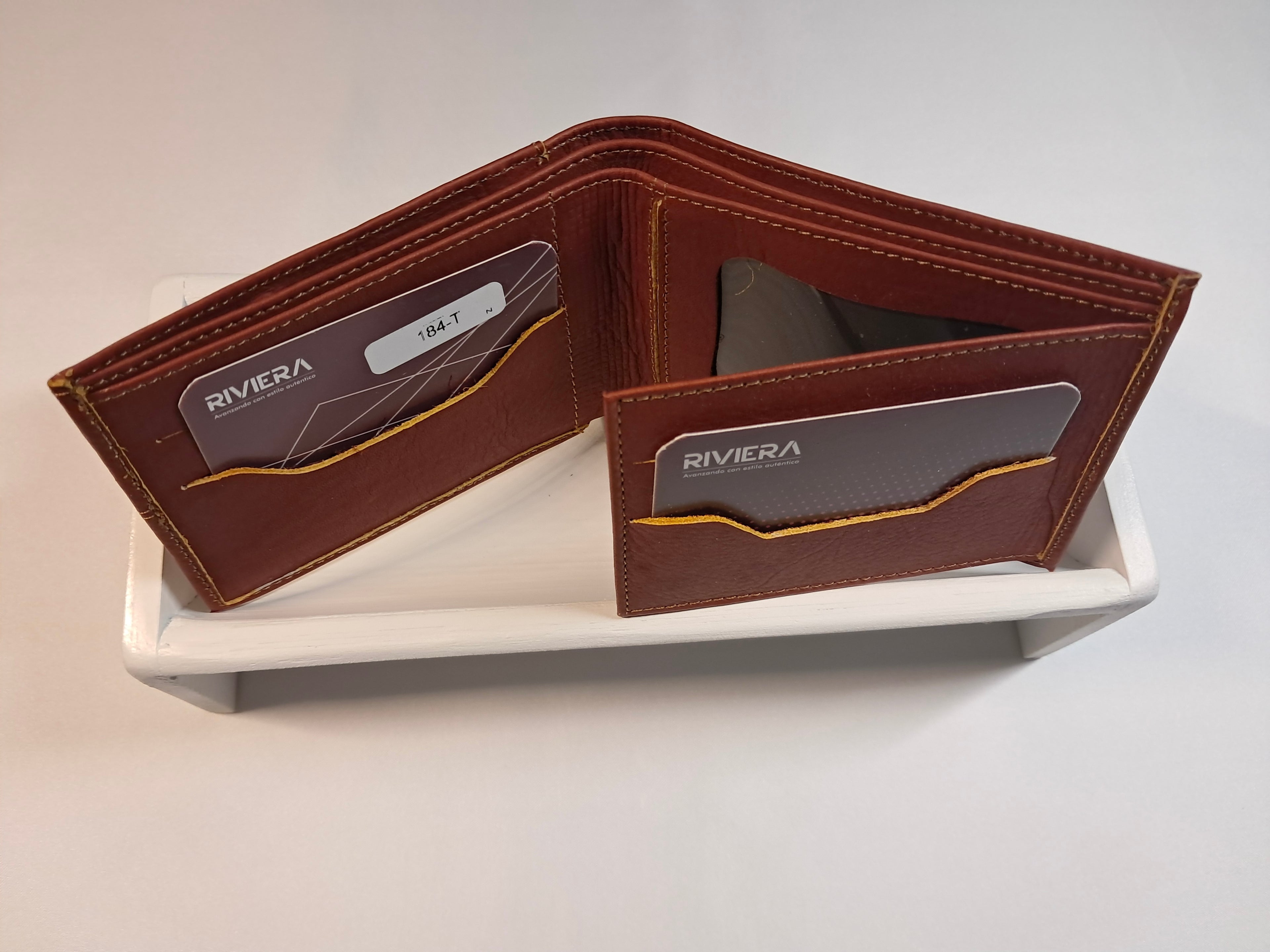 Portefeuille en cuir Homme #184-T