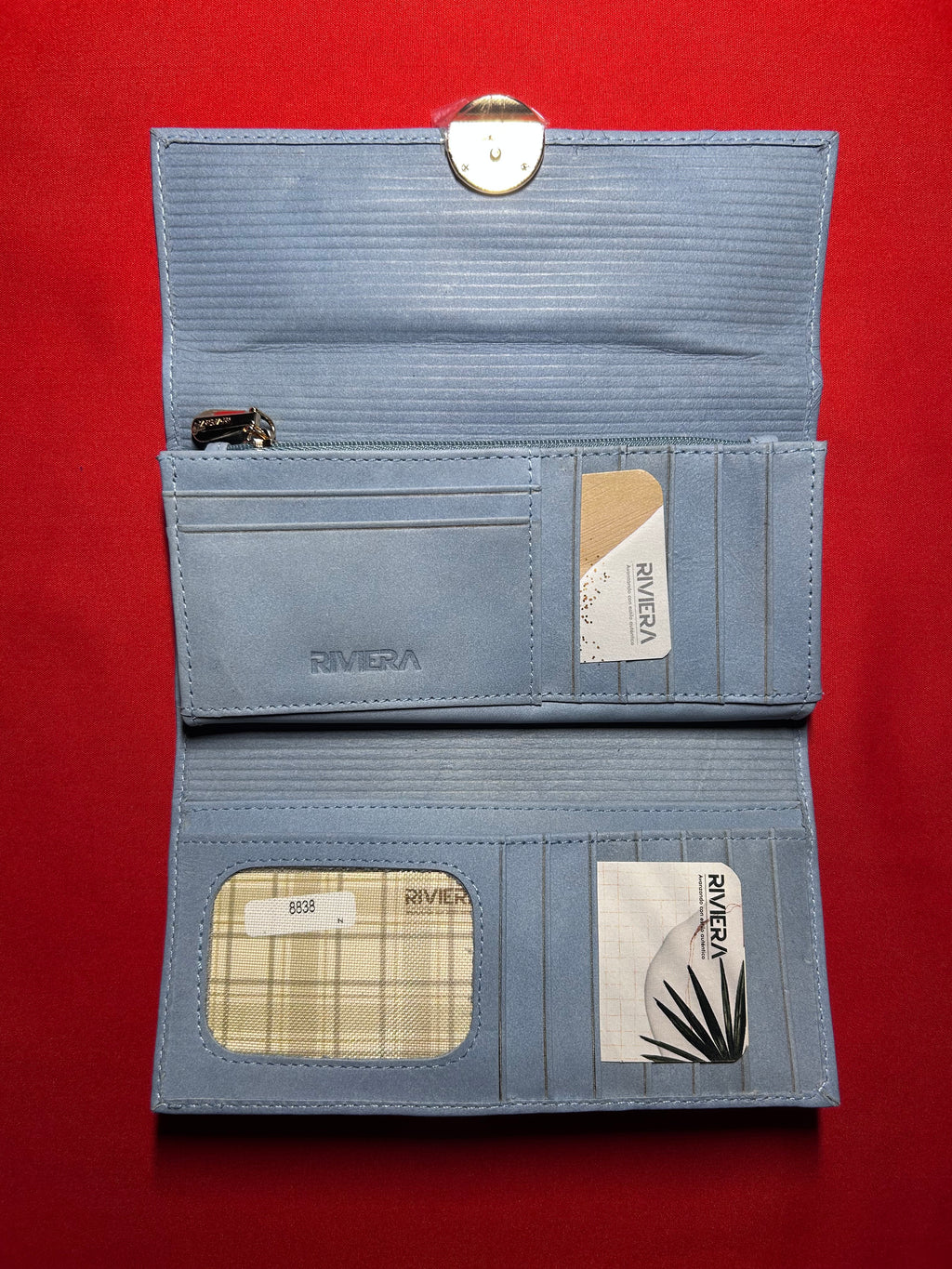 Portefeuille en cuir Femme #8838