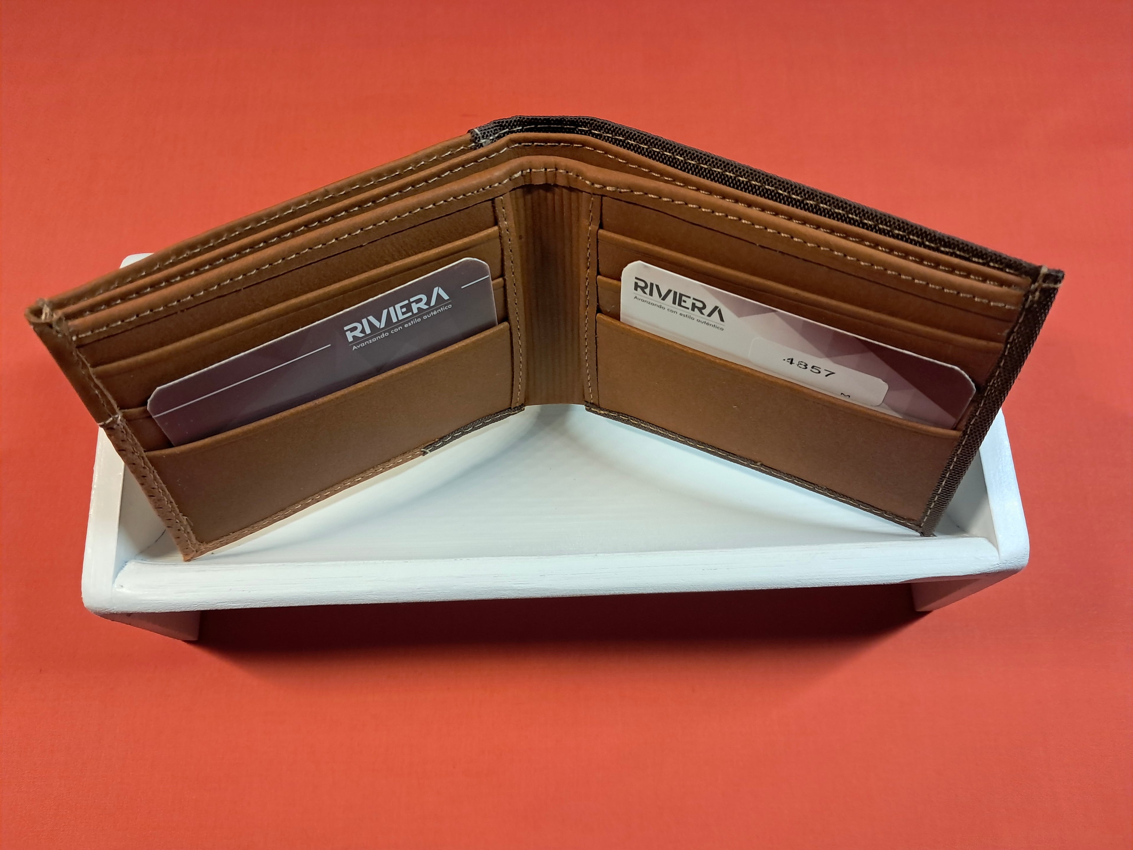 Portefeuille en cuir Homme #4857