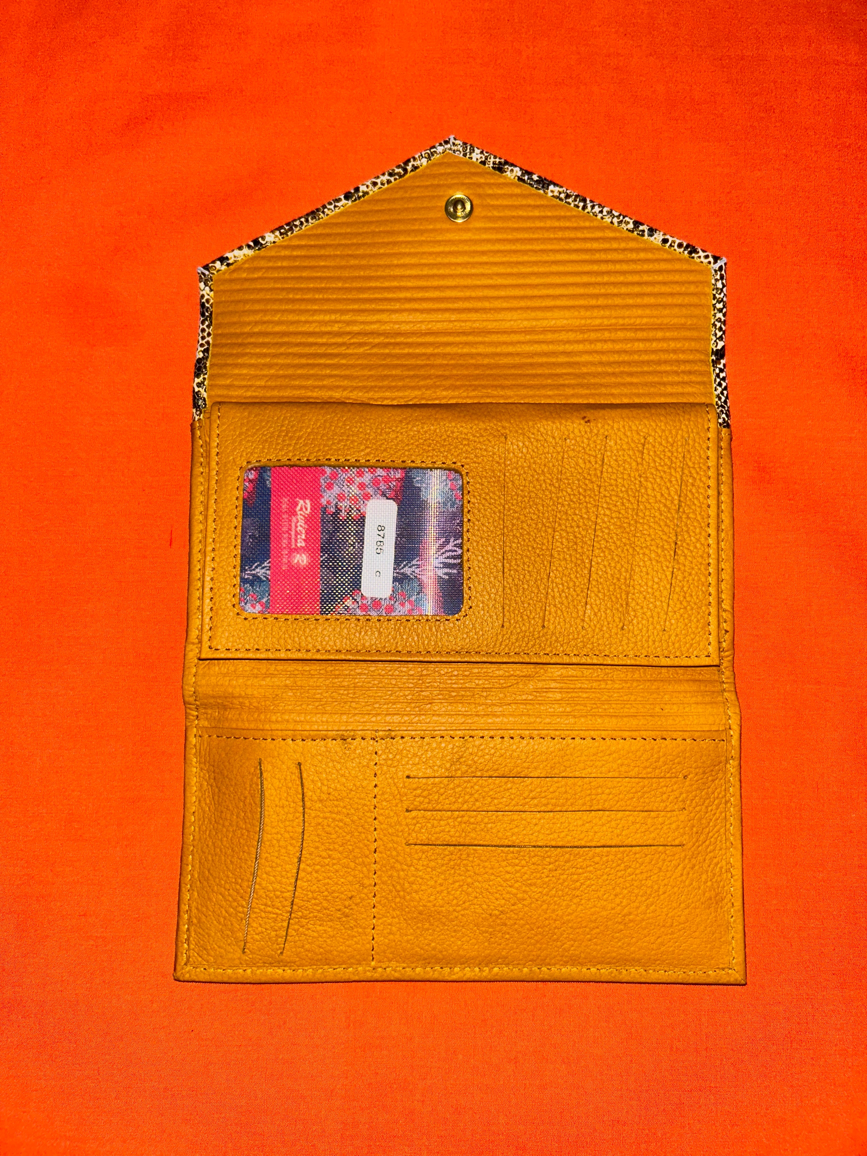 Portefeuille en cuir Femme #8785