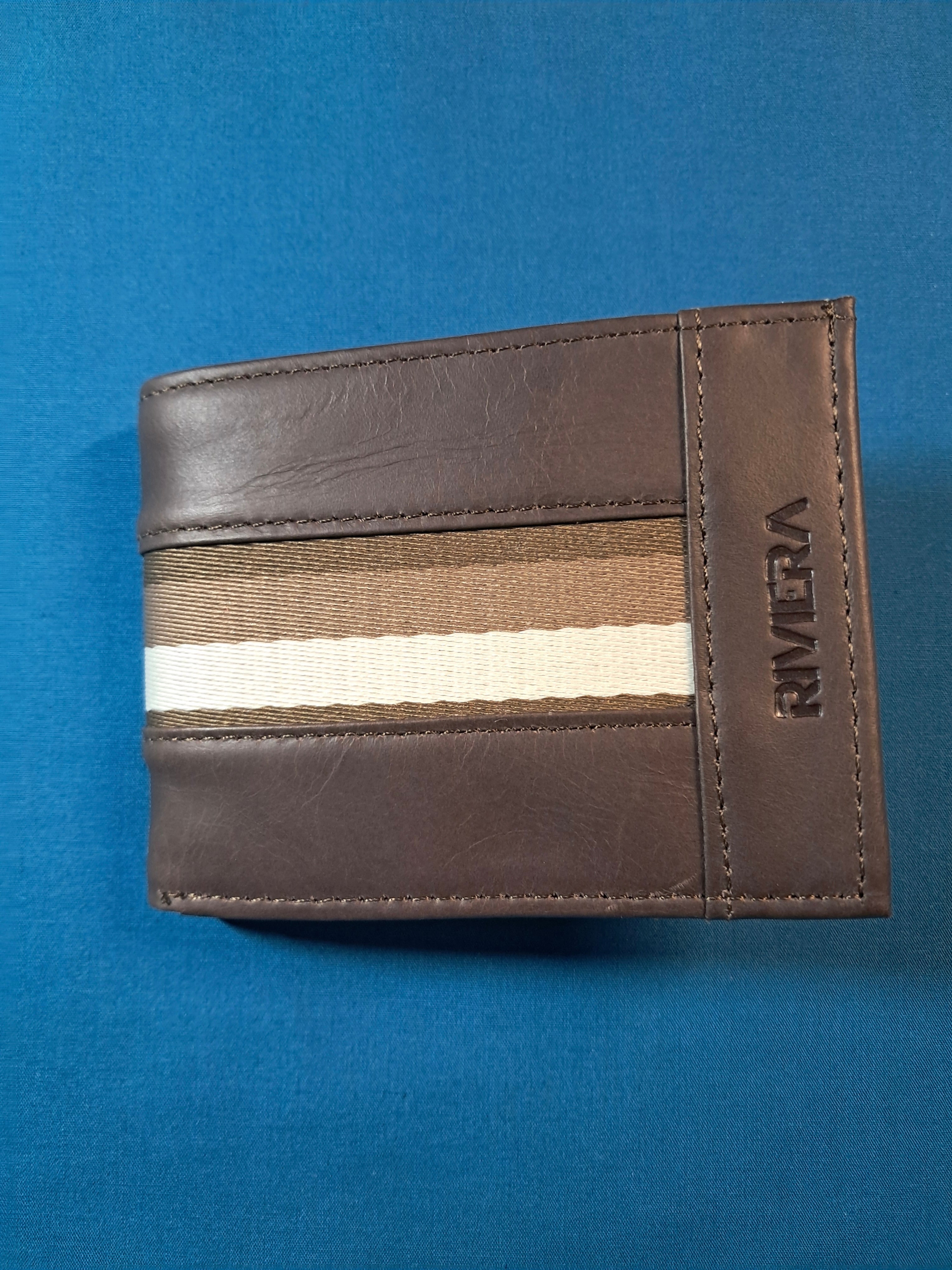 Portefeuille en cuir Homme #6233