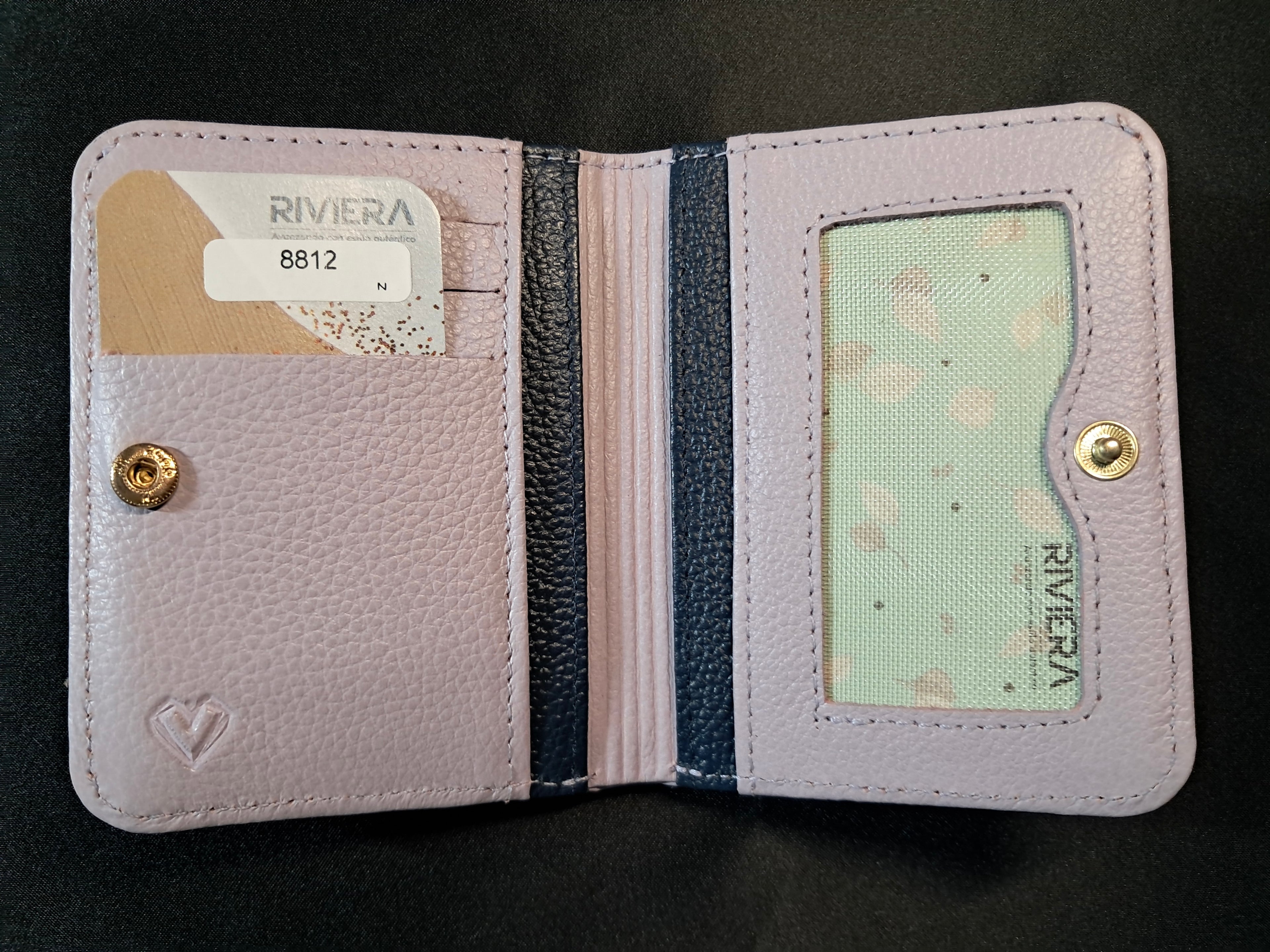 Portefeuille en cuir Femme #8812