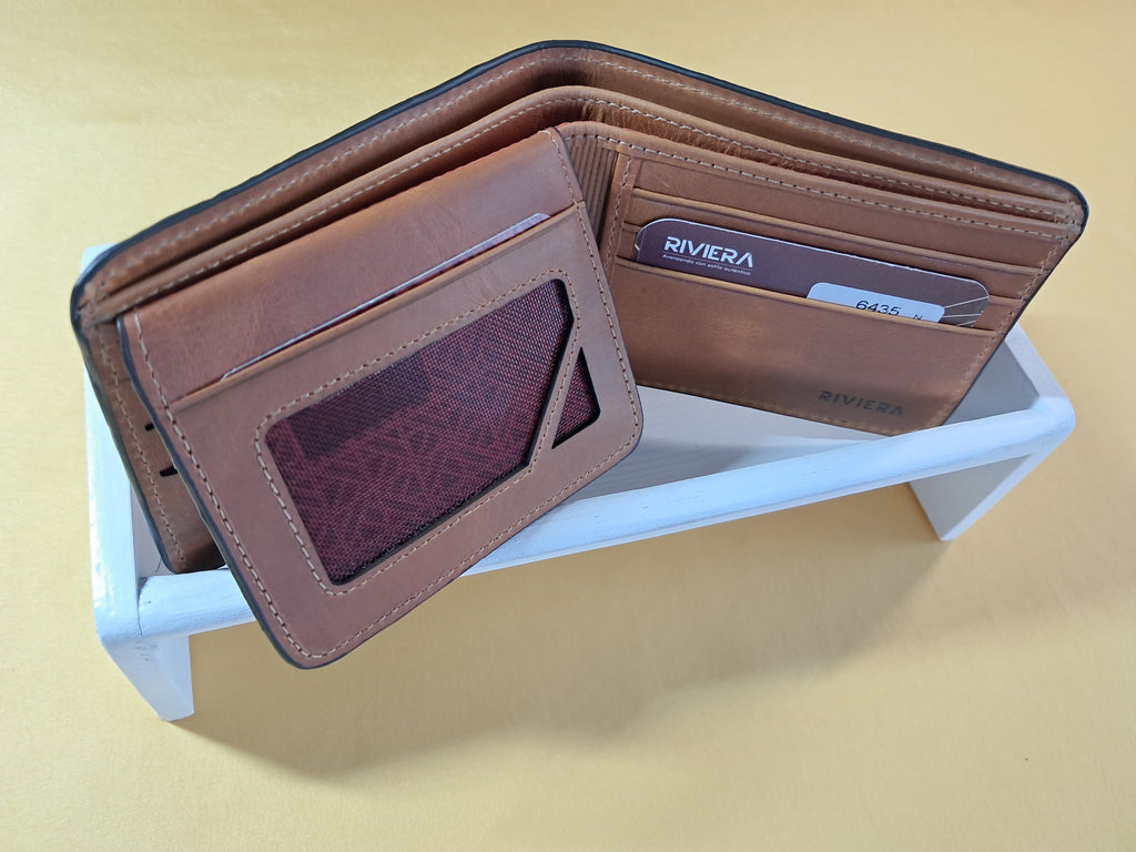 Portefeuille en cuir Homme #6435
