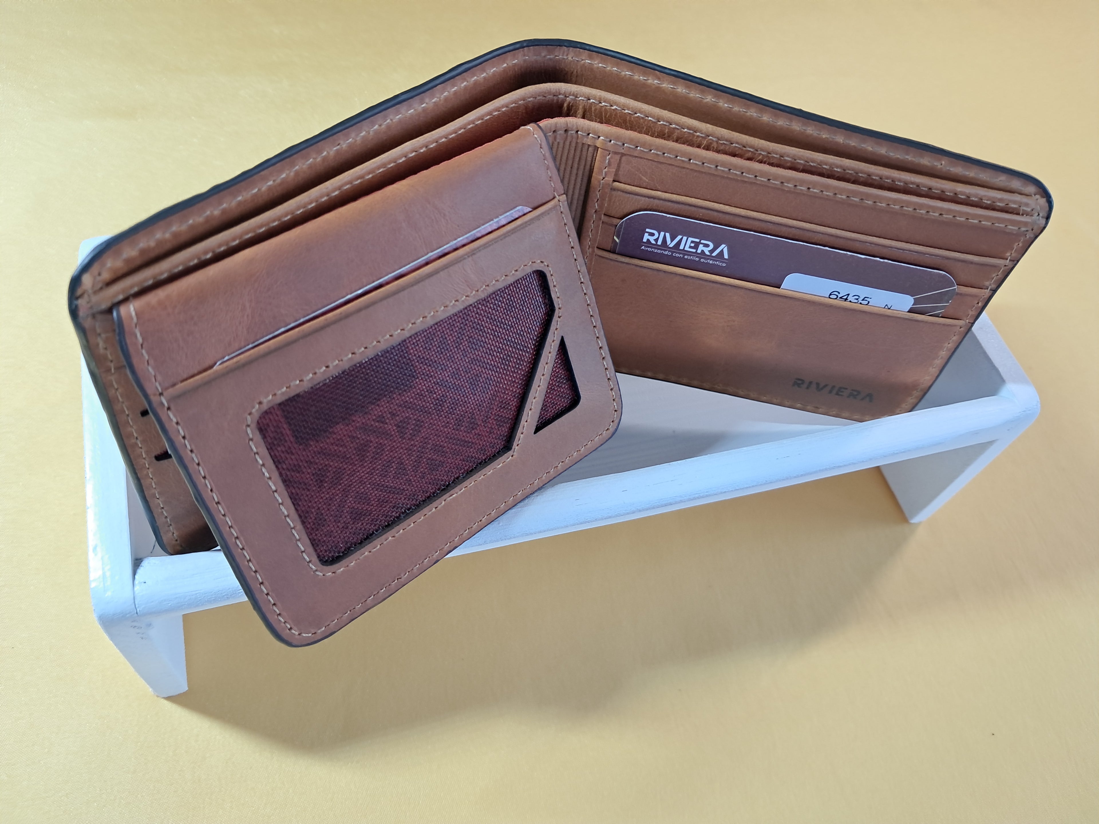 Portefeuille en cuir Homme #6435