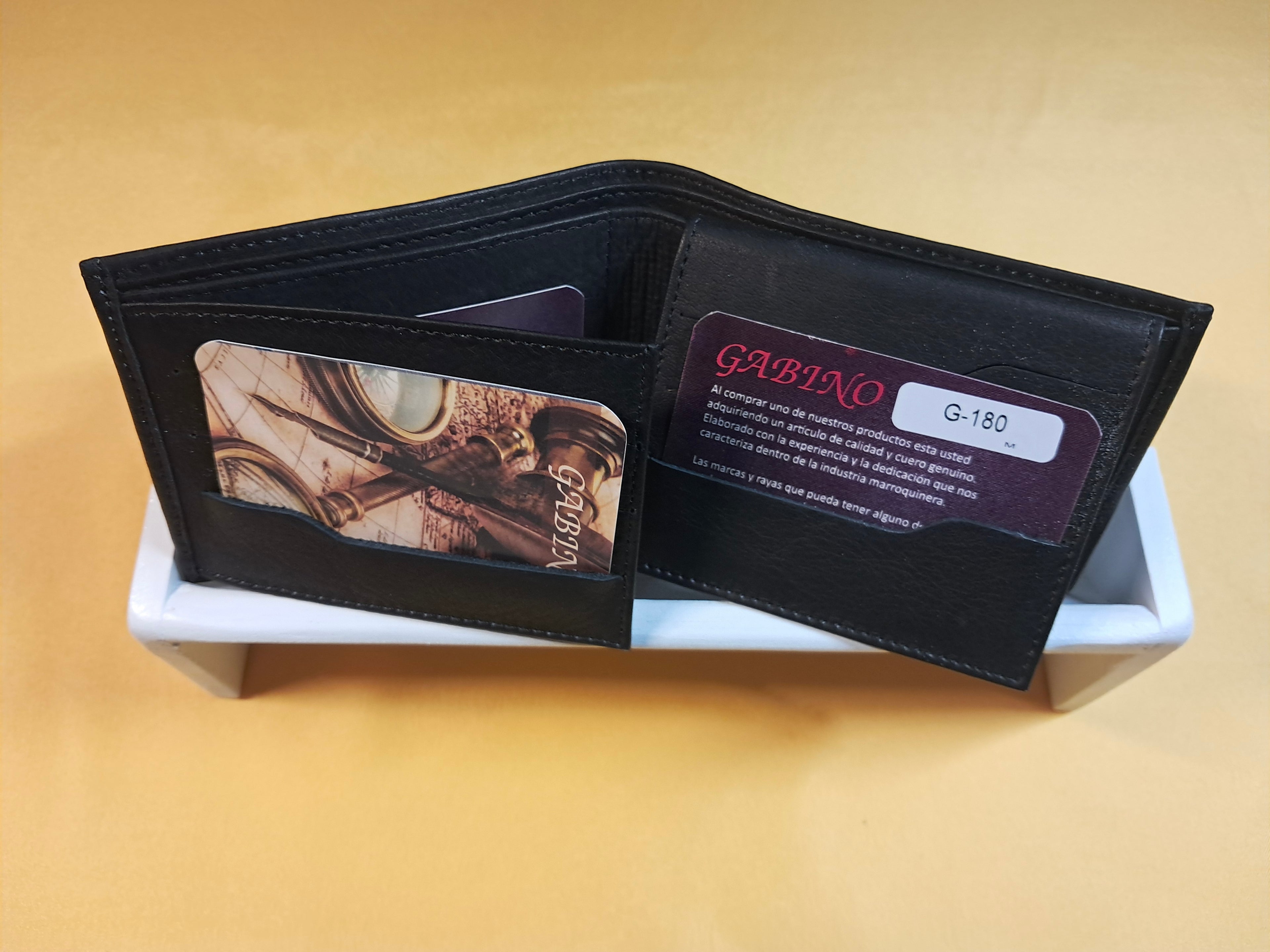 Portefeuille en cuir Homme #G-180
