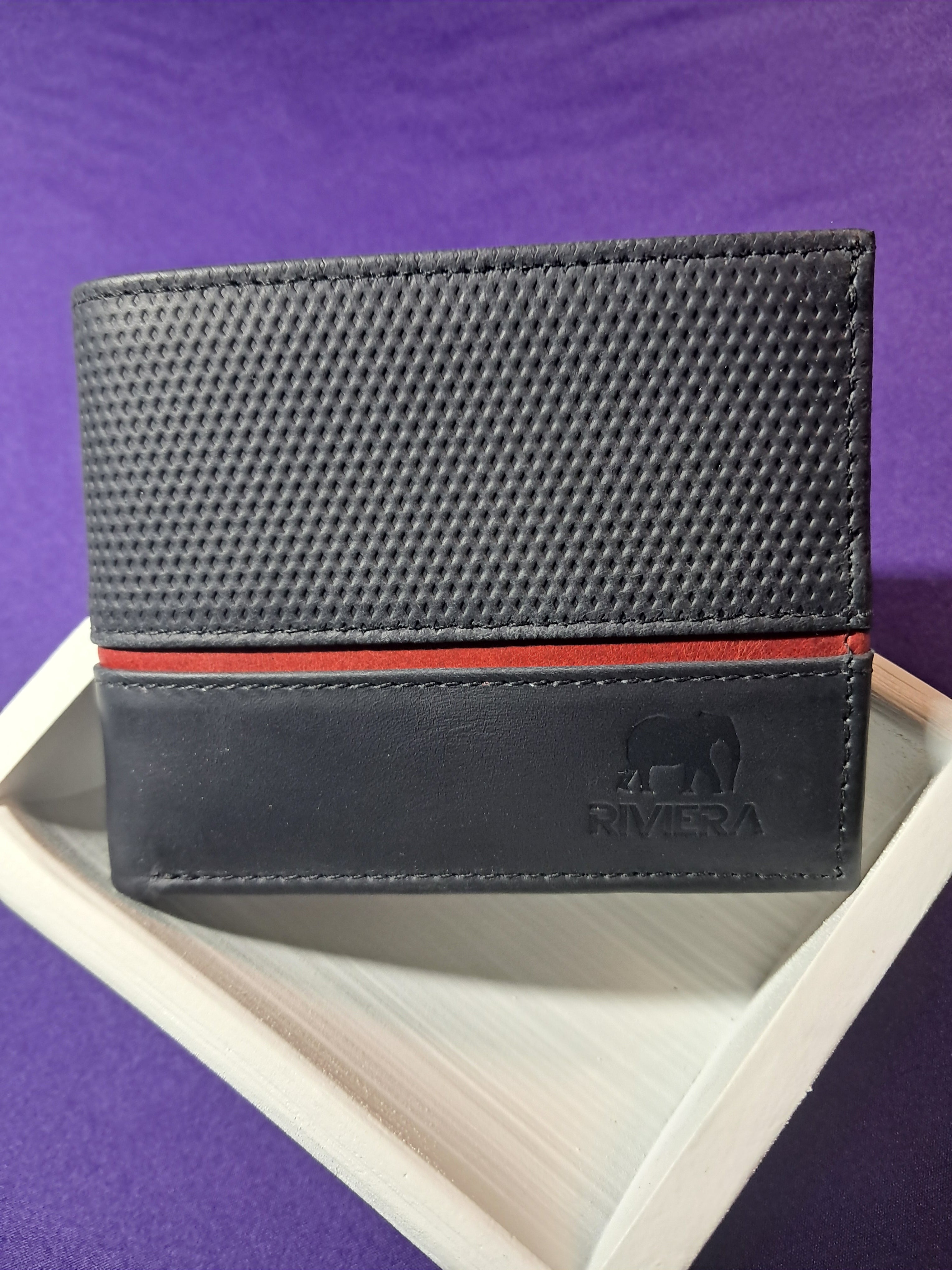Portefeuille en cuir Homme #6286