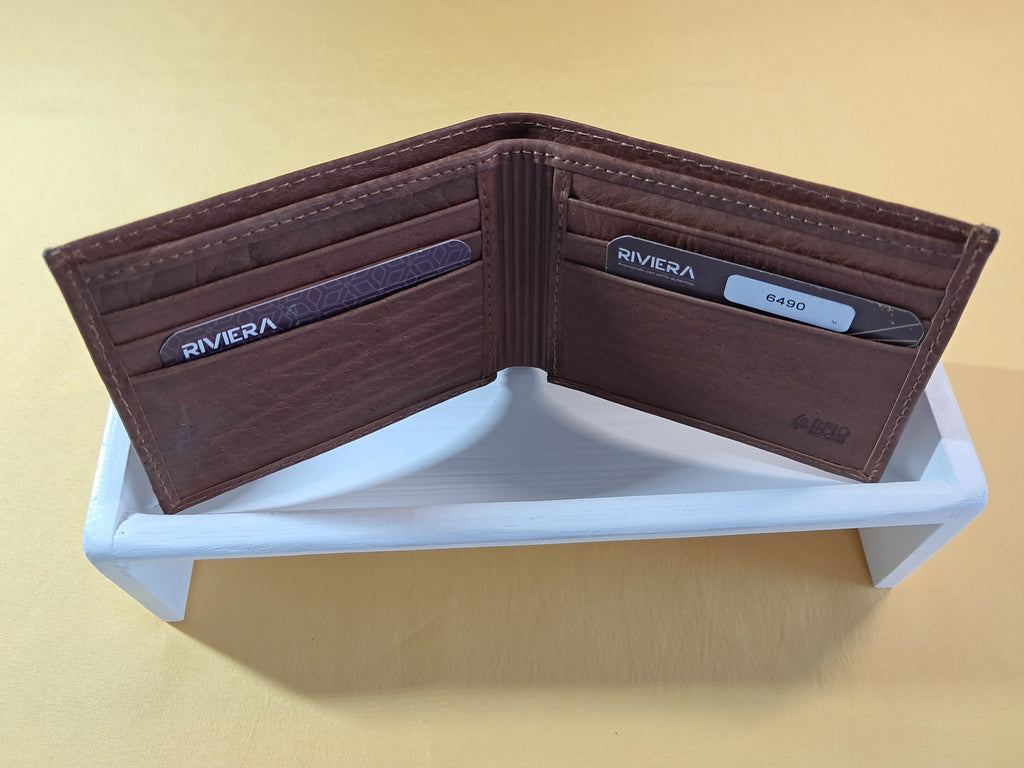 Portefeuille en cuir Homme #6490