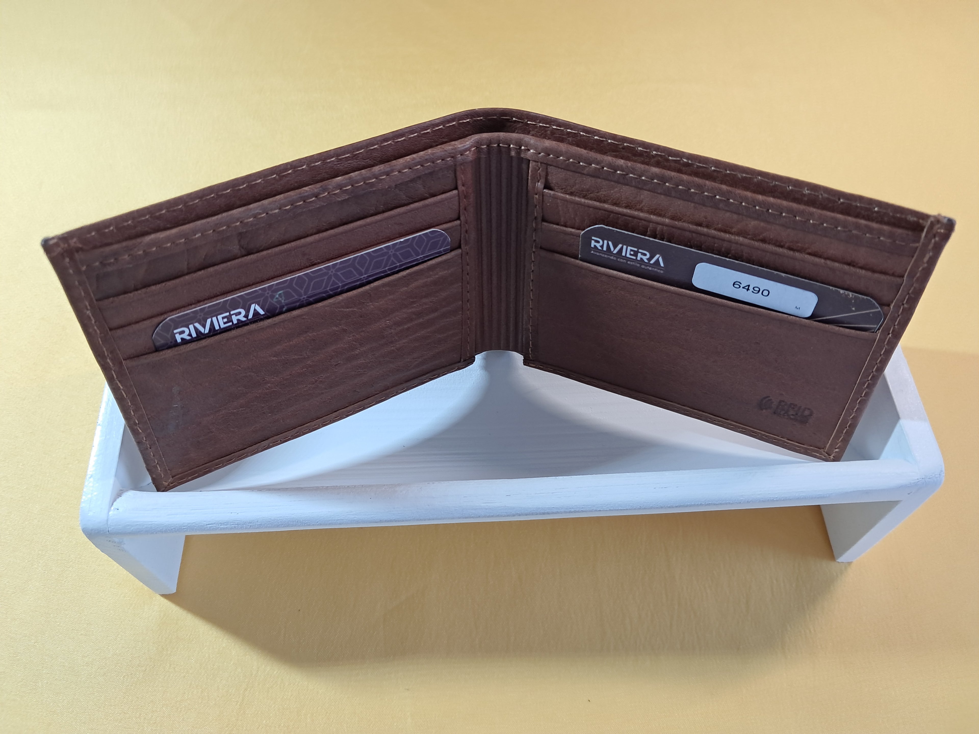 Portefeuille en cuir Homme #6490