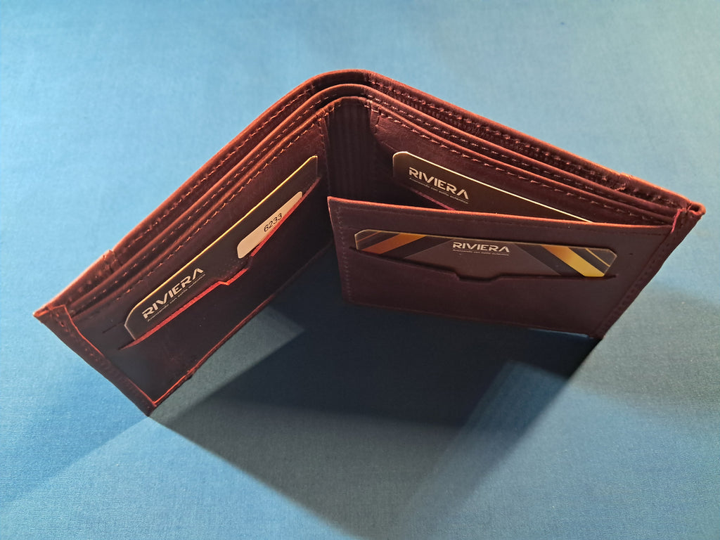 Portefeuille en cuir Homme #6233